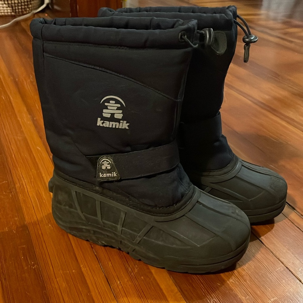 Kamik size boys snow boots